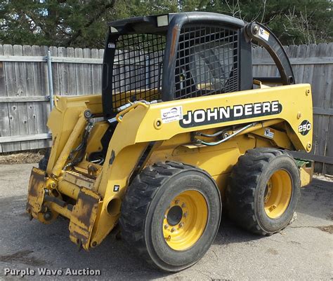 1999 john deere 250 for sale|used jd 250 skid steer for sale.